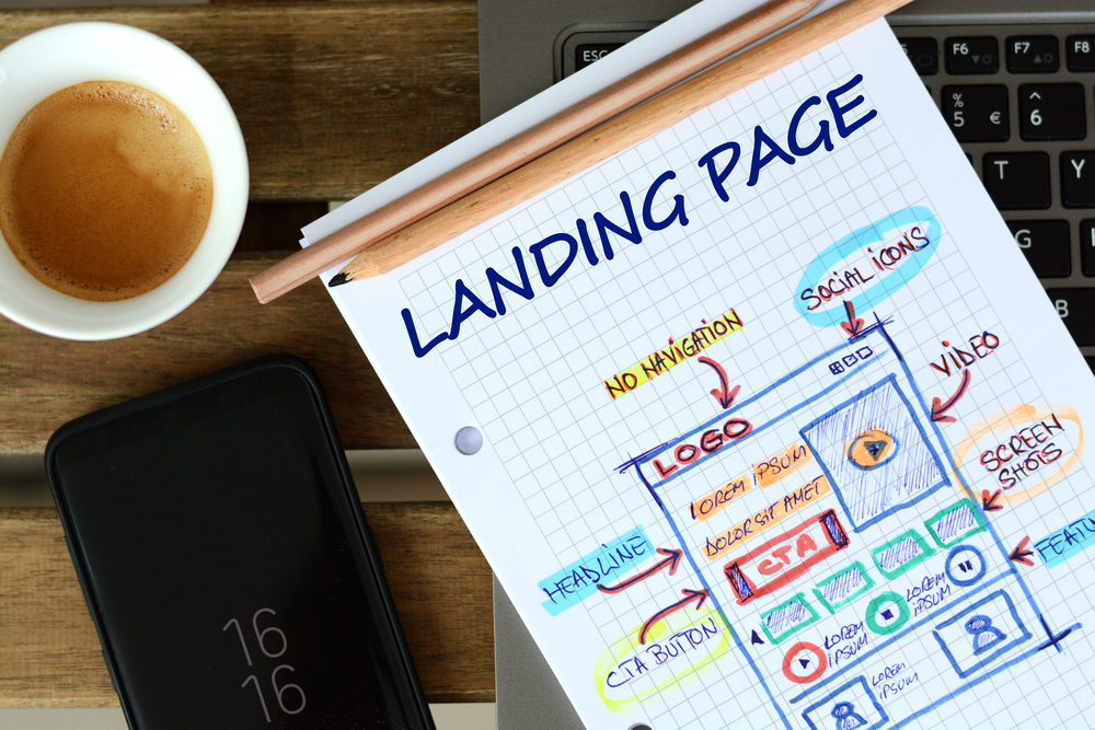 b2b content strategy landing page