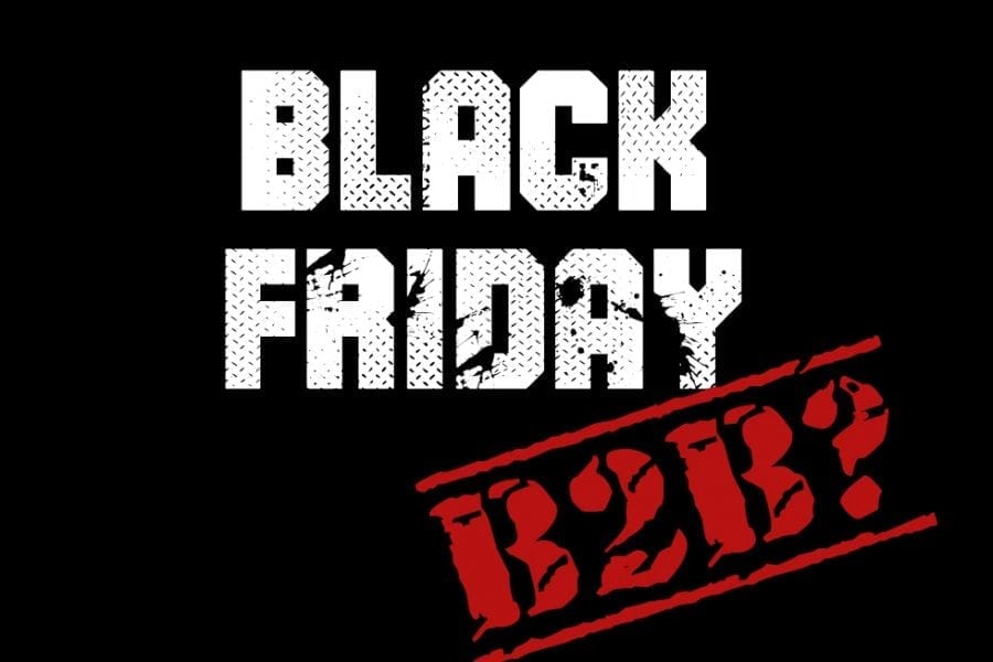 b2b black friday graphic