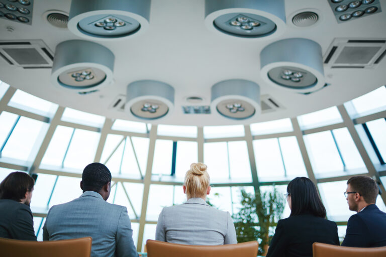 copy layout employees seated together