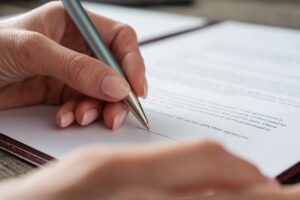 website strategy signing a contract